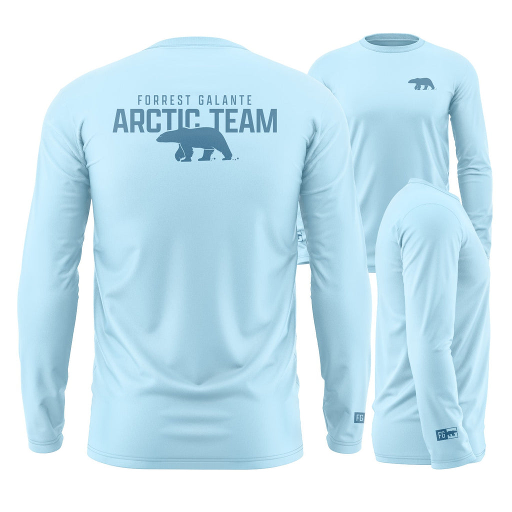 Youth Arctic Team Long Sleeve UPF Shirt