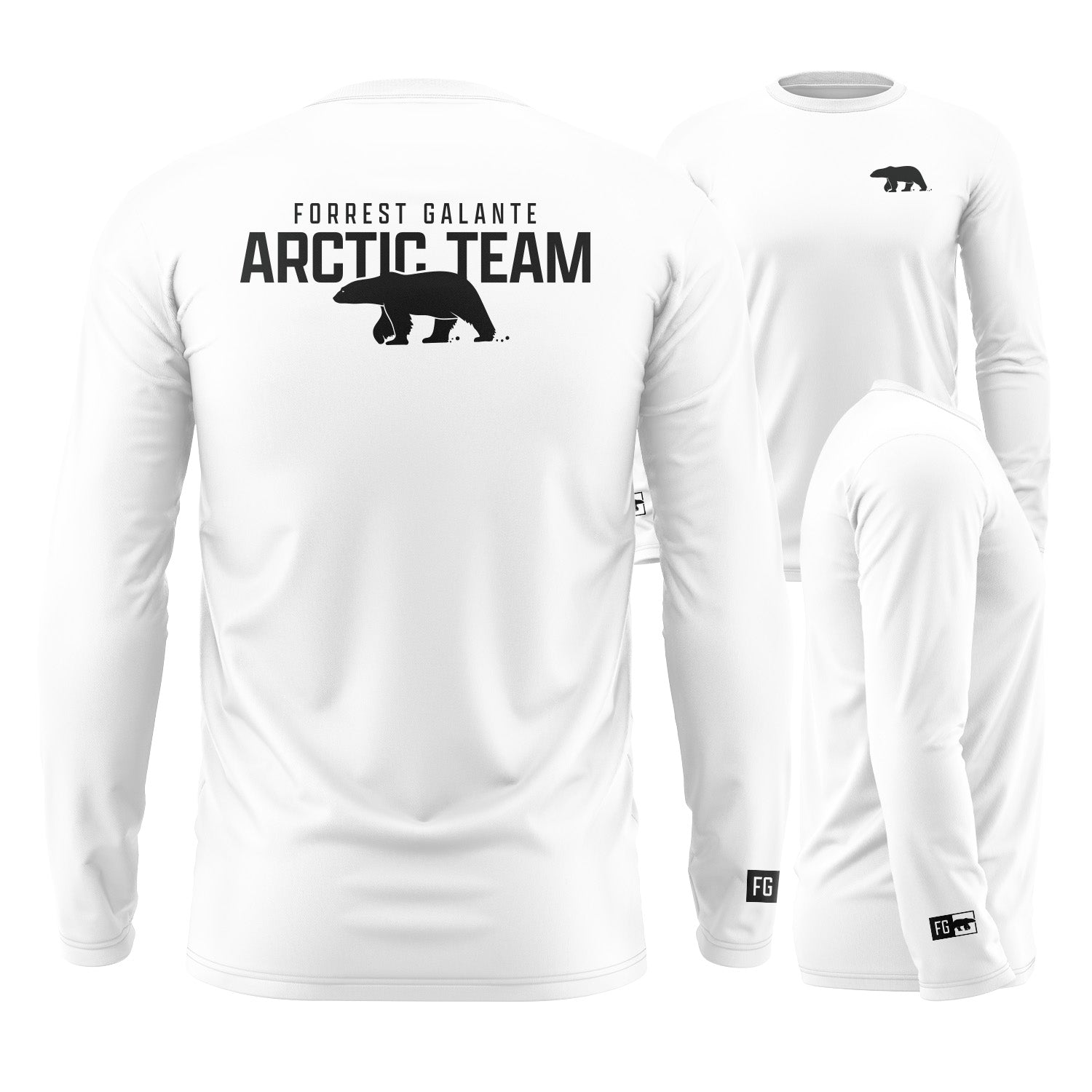 Youth Arctic Team Long Sleeve UPF Shirt