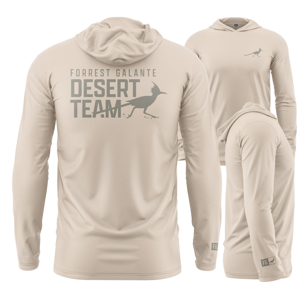 Youth Desert Team Hooded UPF Shirt