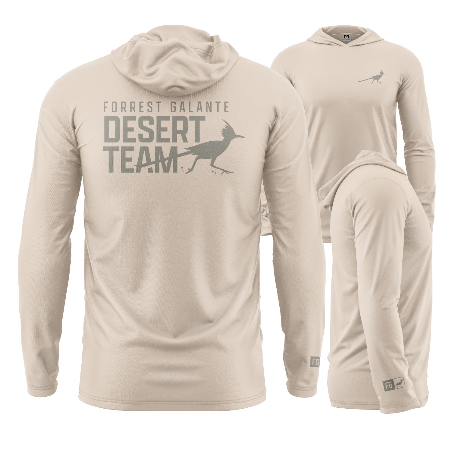 Desert Team Hooded UPF Shirt