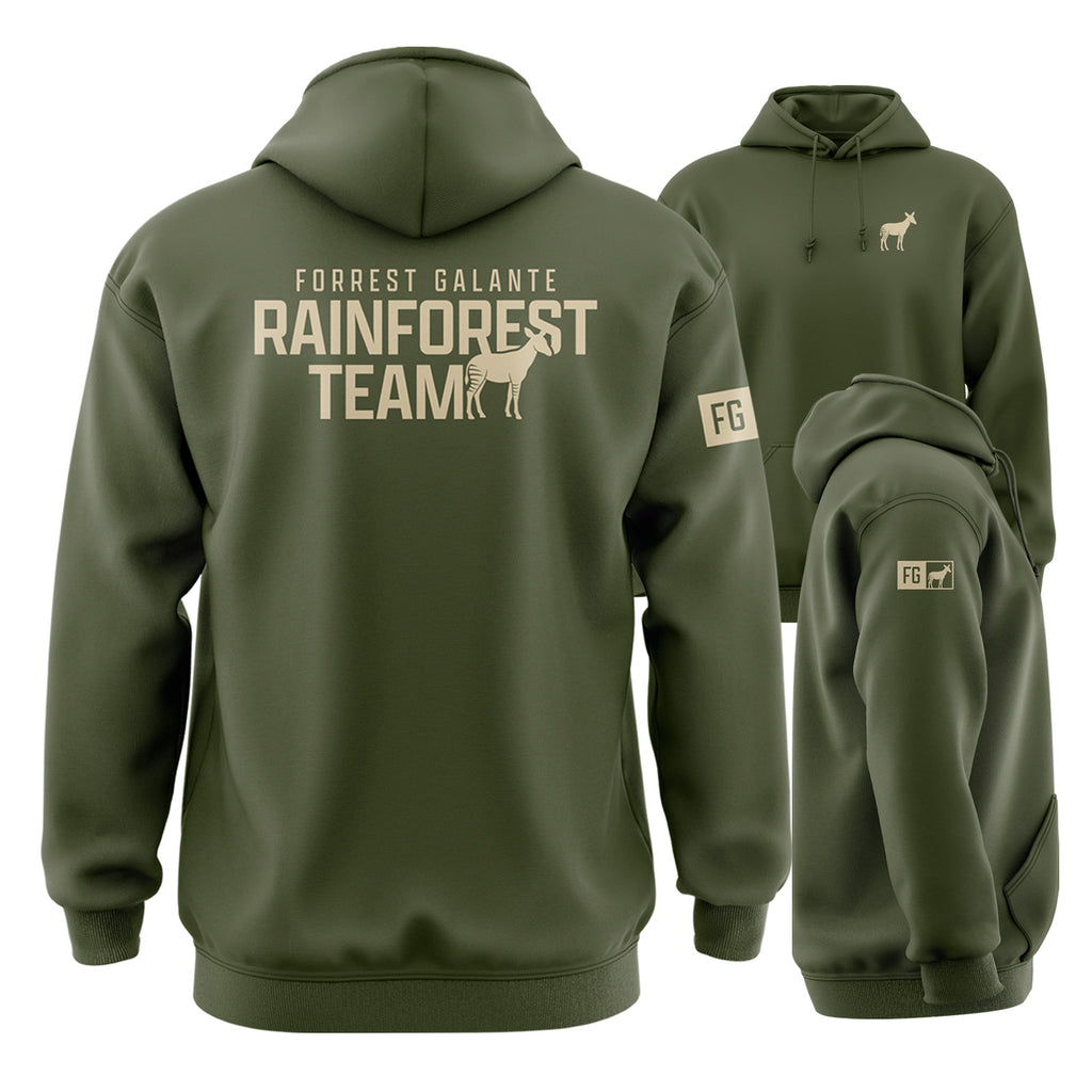 Rainforest Team Hooded Sweatshirt