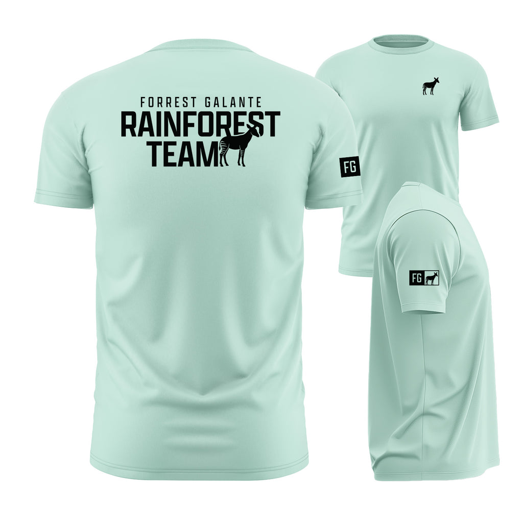 Youth Rainforest Team Short Sleeve UPF Shirt