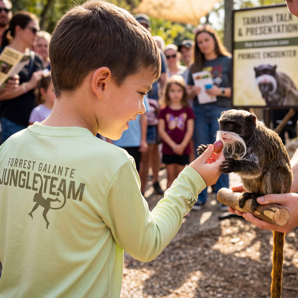 Youth Jungle Team Long Sleeve UPF Shirt
